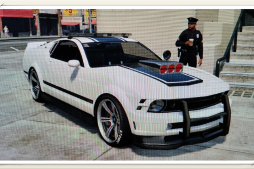 Vapid Dominator Police Car